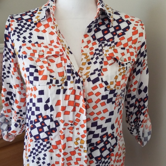 CAbi multi color grand prix top - Picture 3 of 6